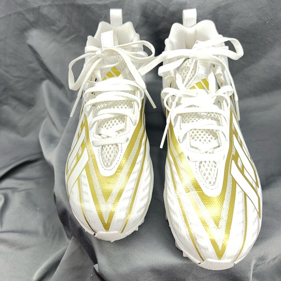 Men's Adidas Freak Spark MD 23 Football Cleat / White Gold / HP7711 / Size 6 - Picture 3 of 8